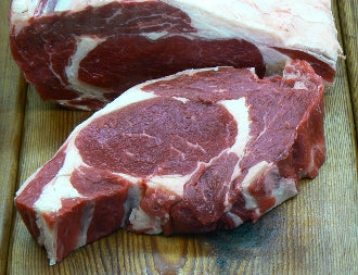 Boneless Rib Eye Steaks ($19.99/lb.)