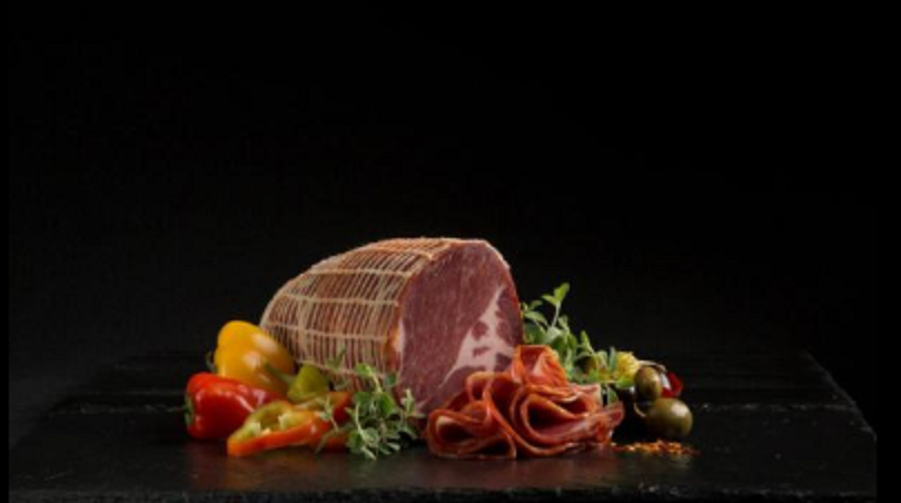 Hot Uncured Capocollo ($18.99/lb)