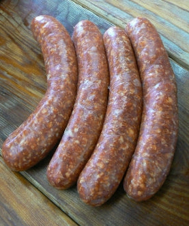 Hot Italian Sausage Linked ($8.59/lb.)