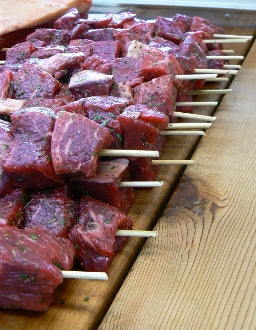 Beef Kabobs ($13.99/lb.)