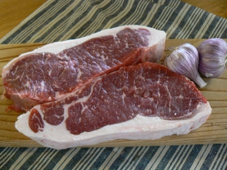 New York Strip Steaks ($16.99/lb. )