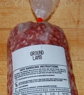 Ground Lamb ($11.99/lb.)